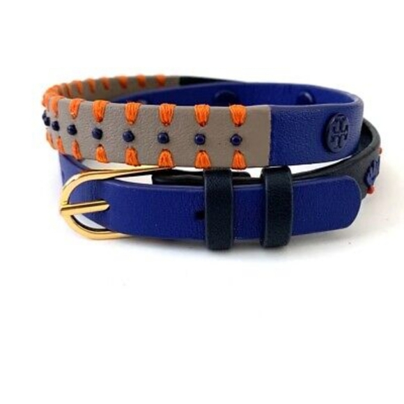 Tory Burch Multi Color Wrap Bracelet - Picture 4 of 5